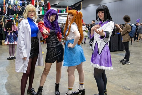 澳洲澳大利亚布里斯班奥兹动漫展览会展会现场图片