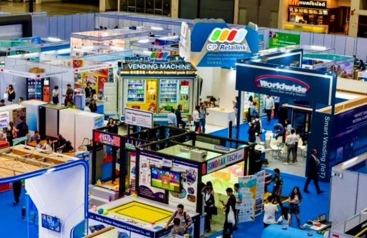 泰国曼谷主题乐园电玩与游戏游艺展览会