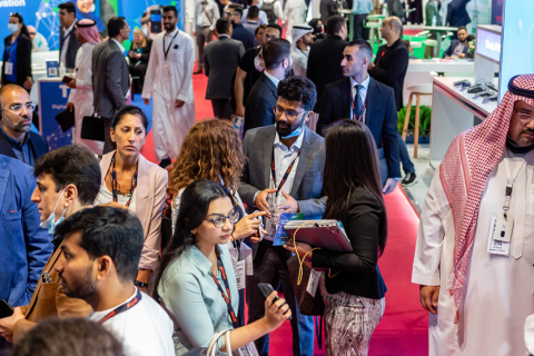 中东迪拜移动支付及电子银行展览会展会现场图片