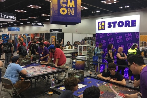 美国游戏及桌游展览会GenCon展会现场图片