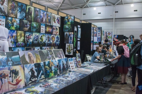 澳洲澳大利亚布里斯班奥兹动漫展览会展会现场图片