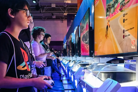 巴西南美洲游戏展览会展会现场图片