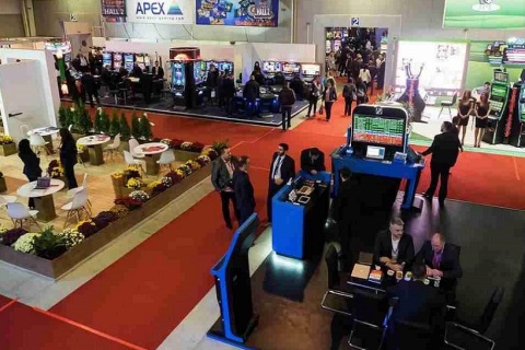 保加利亚巴尔干娱乐及游戏展展会现场图片