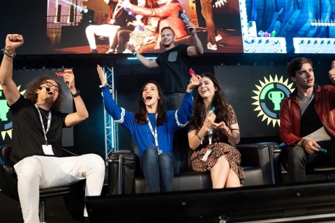 中东阿布扎比游戏动漫展览会展会现场图片