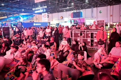 中东阿布扎比游戏动漫展览会展会现场图片