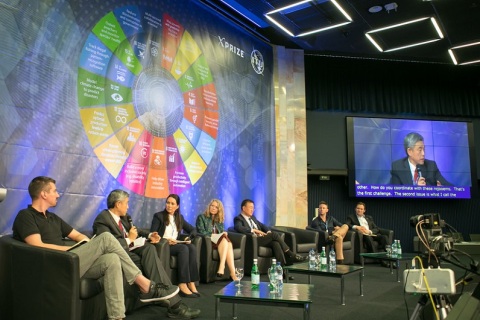 瑞士日内瓦全球人工智能向善大会展会现场图片