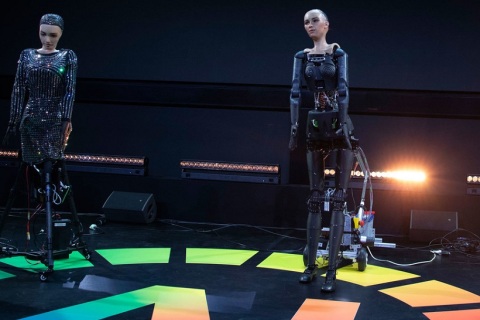 瑞士日内瓦全球人工智能向善大会展会现场图片