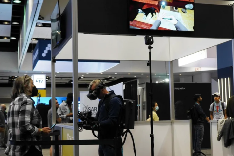 比利时欧洲虚拟现实XR产业展览会AWE展会现场图片