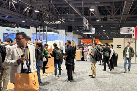 美国虚拟现实XR产业展览会展会现场图片