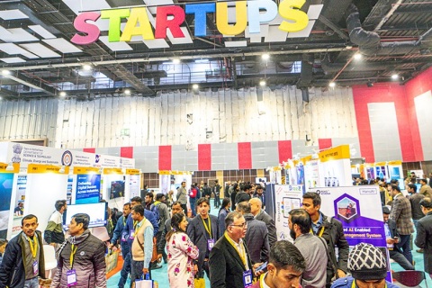 印度金融科技展-印度区块链峰会展会现场图片