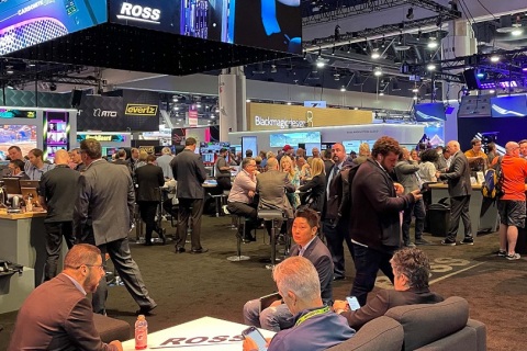 美国拉斯维加斯广播电视展览会展会现场图片