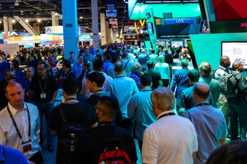 美国拉斯维加斯广播电视展览会展会现场图片