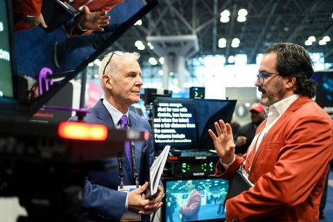 美国拉斯维加斯广播电视展览会展会现场图片