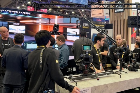 美国拉斯维加斯广播电视展览会展会现场图片