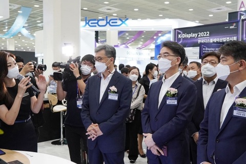 韩国首尔显示产业展览会展会现场图片