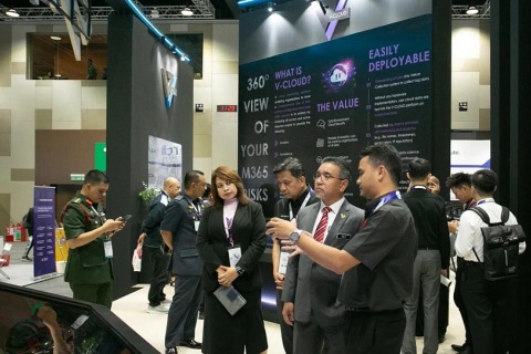 马来西亚吉隆坡国际国防网络安全与网安展览会展会现场图片