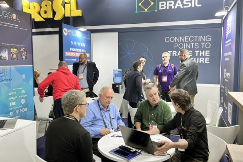 巴西圣保罗广播电视展览会展会现场图片