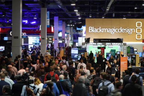 美国拉斯维加斯广播电视展览会展会现场图片