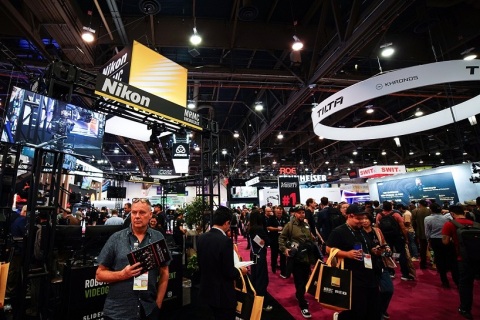 美国拉斯维加斯广播电视展览会展会现场图片