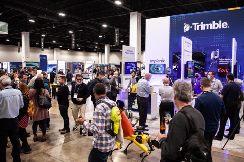 美国加利福尼亚国际信息显示技术展览会展会现场图片