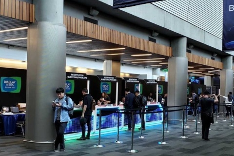 美国加利福尼亚国际信息显示技术展览会展会现场图片