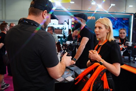 美国拉斯维加斯广播电视展览会展会现场图片