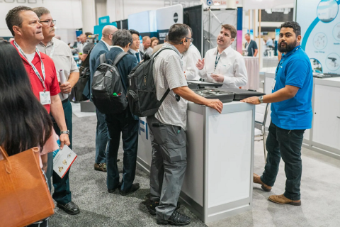 美国IT信息商用技术解决方案展览会展会现场图片