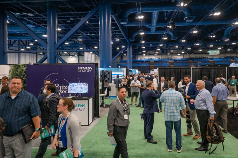 美国IT信息商用技术解决方案展览会展会现场图片