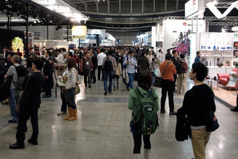 日本摄影器材与影像展览会展会现场图片