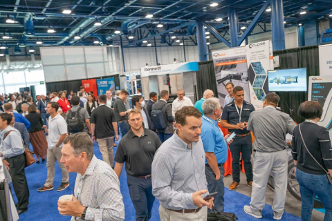 美国IT信息商用技术解决方案展览会展会现场图片