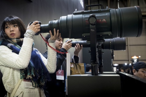 日本摄影器材与影像展览会展会现场图片