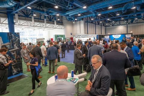 美国IT信息商用技术解决方案展览会展会现场图片