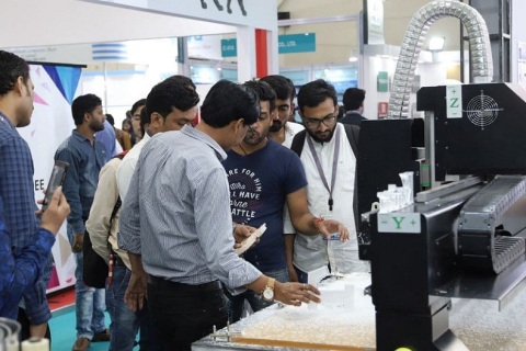 印度新德里摄影器材展览会展会现场图片