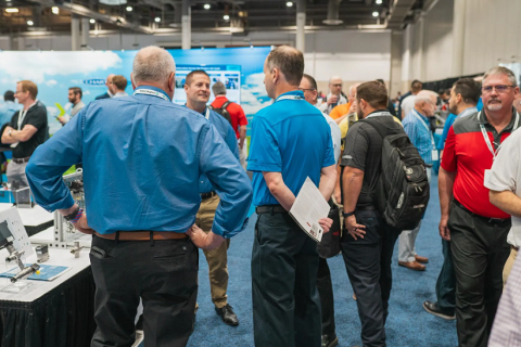 美国IT信息商用技术解决方案展览会展会现场图片