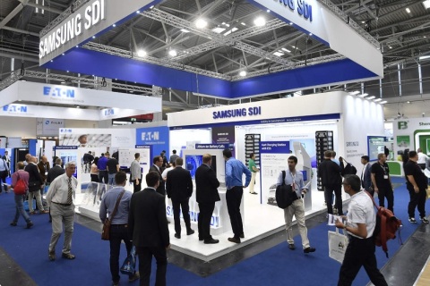 德国杜塞尔多夫太阳能、储能技术、能源展览会展会现场图片