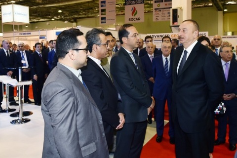 阿塞拜疆巴库石油天然气展览会展会现场图片