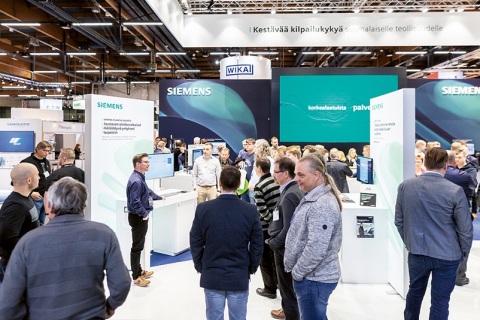 芬兰电力能源、太阳能光伏、储能展览会展会现场图片