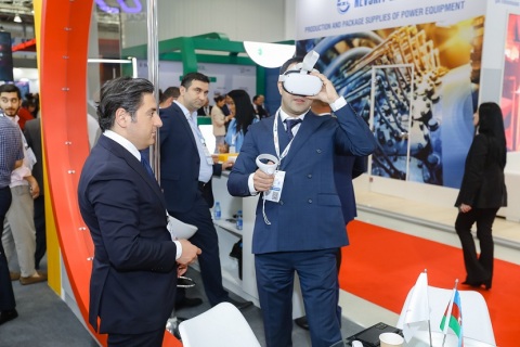 阿塞拜疆巴库能源论坛展会现场图片