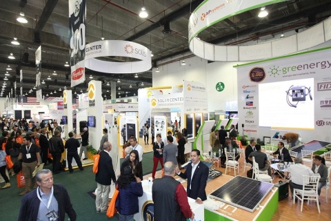 墨西哥太阳能光伏展览会展会现场图片