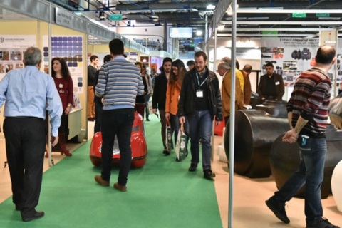 希腊太阳能光伏、储能展览会展会现场图片