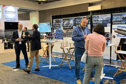 美国海底管道回接及海事展览会展会现场图片