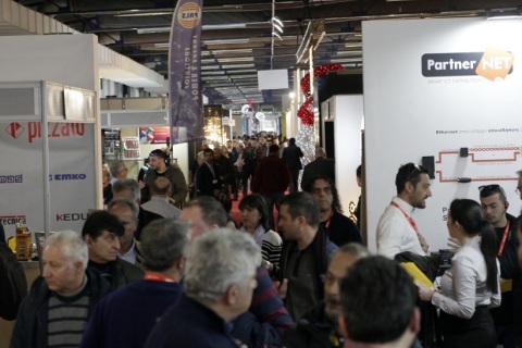 希腊太阳能光伏、储能展览会展会现场图片