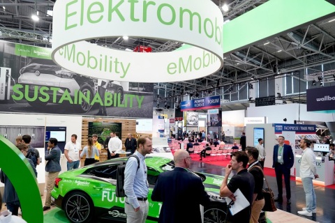 德国慕尼黑太阳能光伏展览会展会现场图片