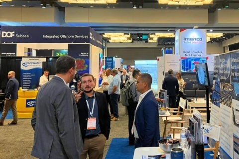 美国海底管道回接及海事展览会展会现场图片