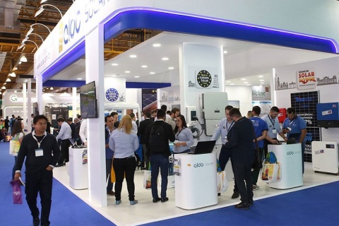 墨西哥太阳能光伏展览会展会现场图片