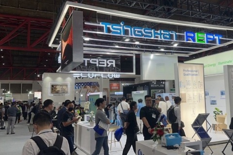 印尼雅加达太阳能光伏展览会展会现场图片