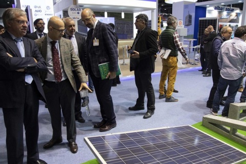 西班牙马德里能源展-西班牙太阳能光伏展展会现场图片