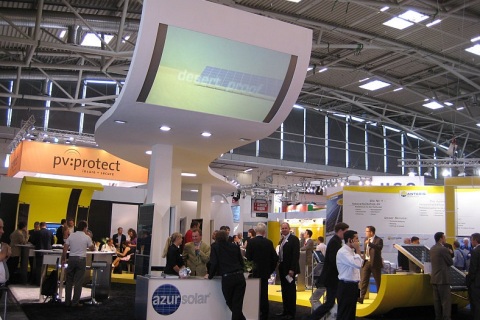 德国慕尼黑太阳能光伏展览会展会现场图片
