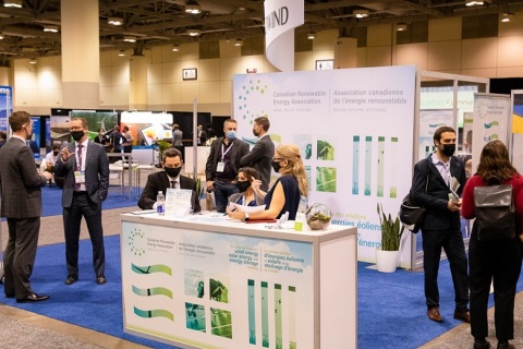 加拿大太阳能光伏展-加拿大储能电池展展会现场图片