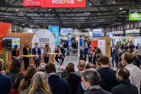 法国蒙彼利埃新能源、风能太阳能展展会现场图片